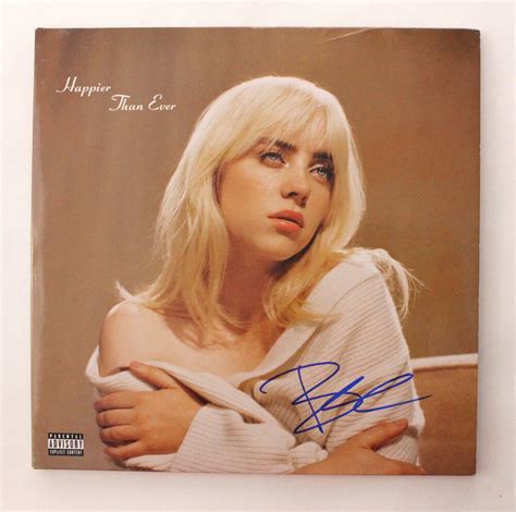 billie eilish signed vinyl.